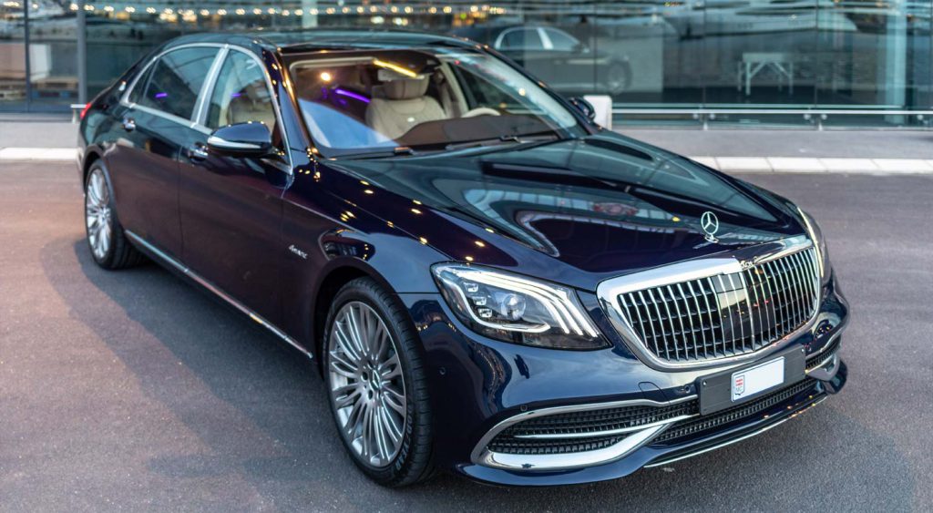 MercedesMaybach S 560 · Five Stars Rentals MonteCarlo location selfdrive